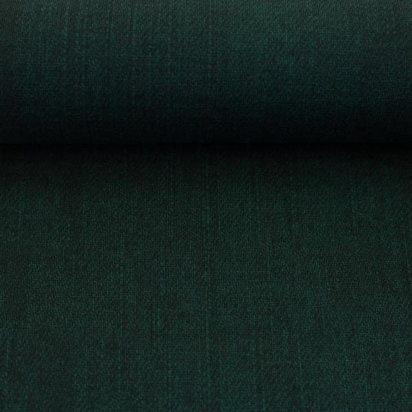 French Terry Denim Jeansoptik Schwarzpetrol von Swafing